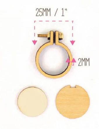 Dandelyne Mini Embroidery Hoops