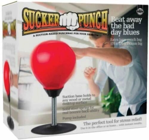 Sucker Punch - desk punching bag
