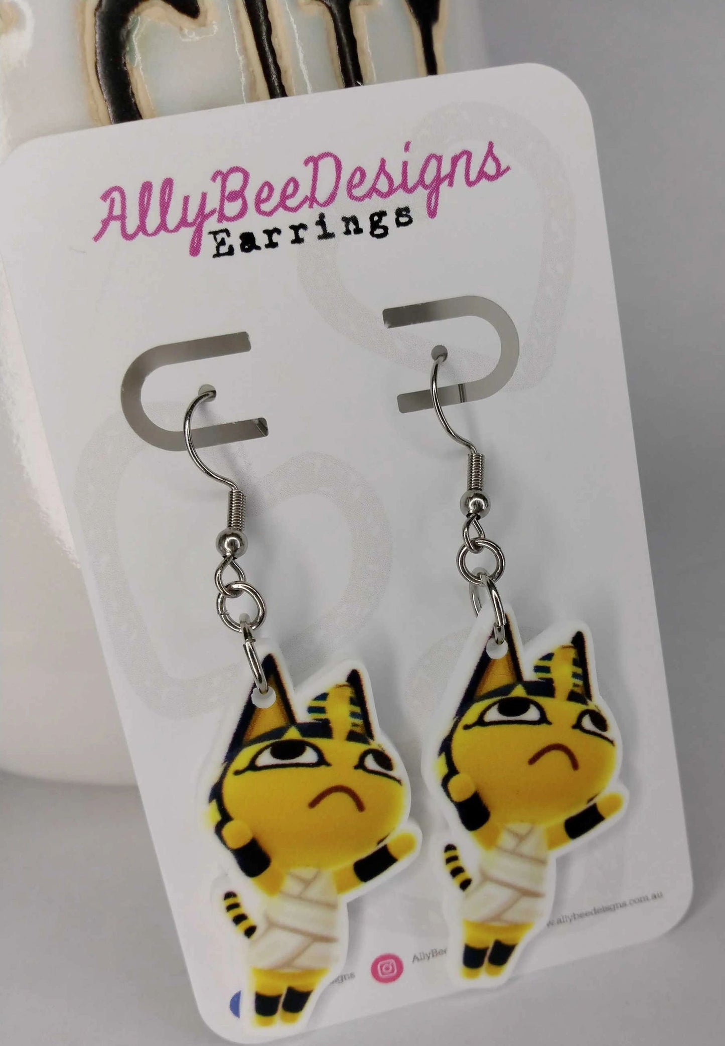 ACNH Game Themed Novelty Earrings