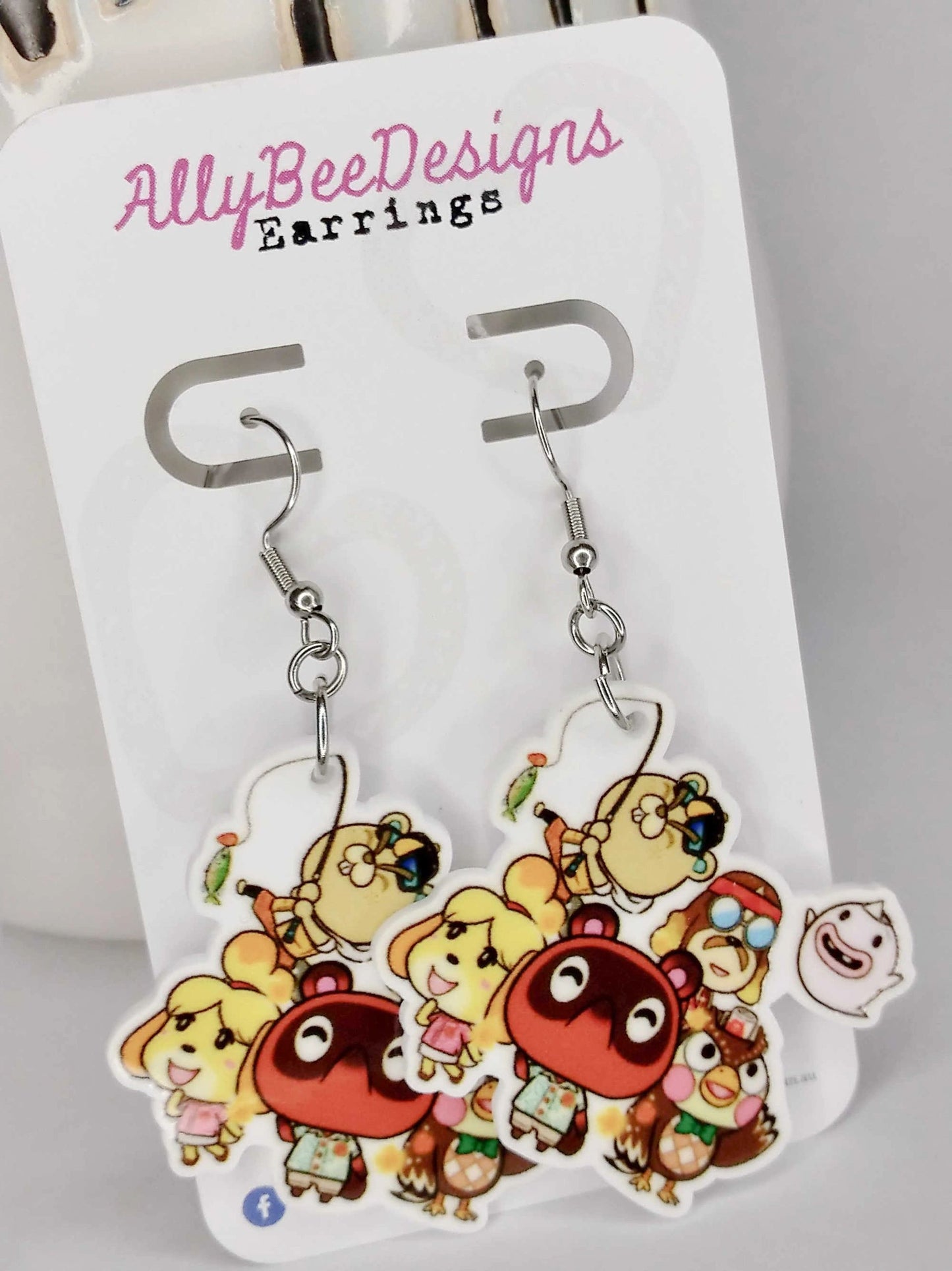 ACNH Game Themed Novelty Earrings