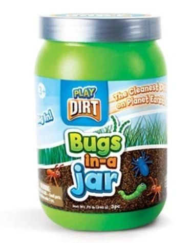 Play dirt in a jar - the cleanest dirt you'll ever have