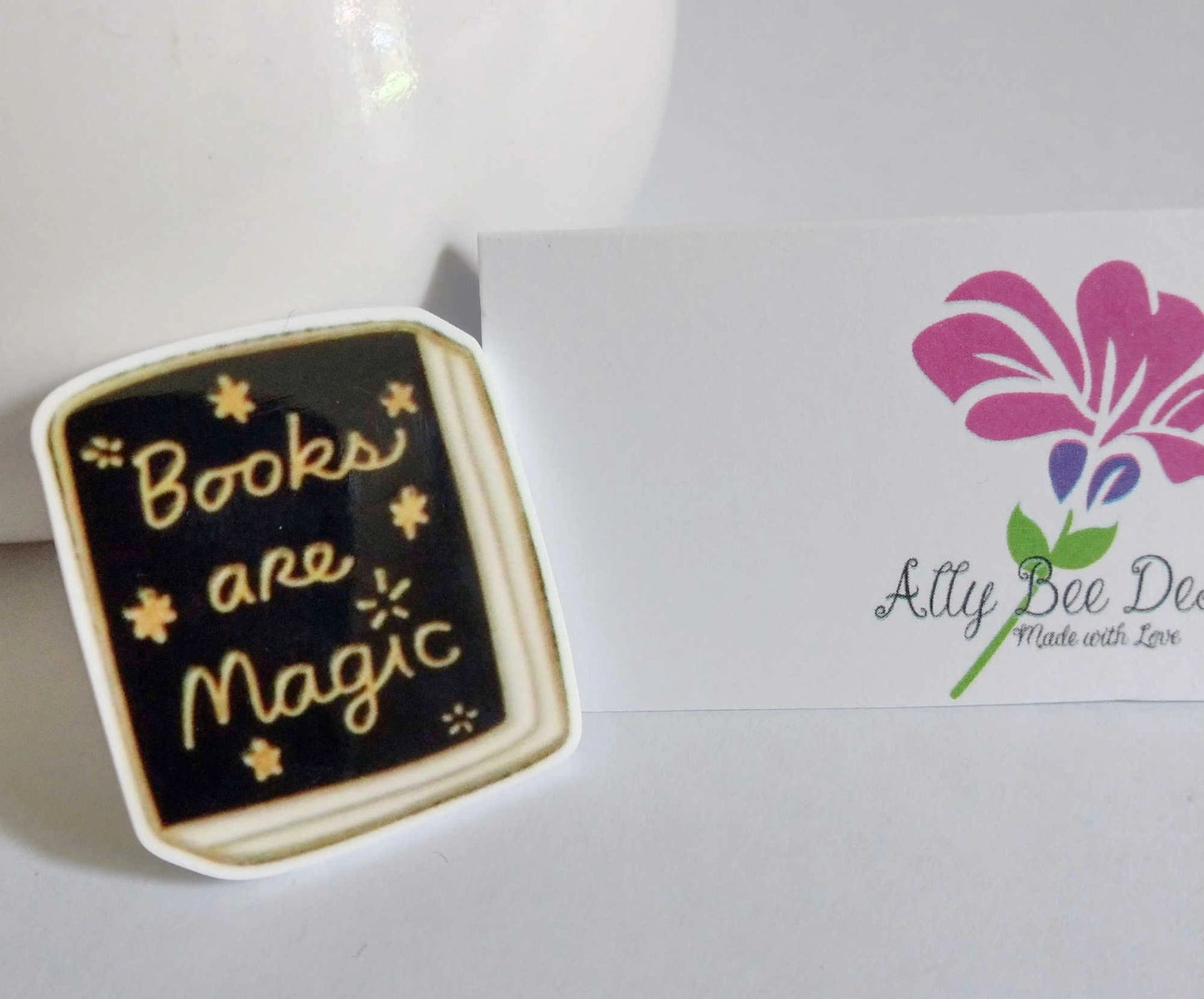 Various Badges - Butterfly pin back