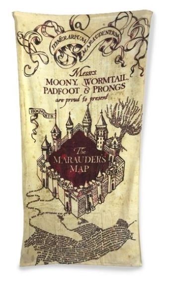 Harry Potter - Marauders Map Towel