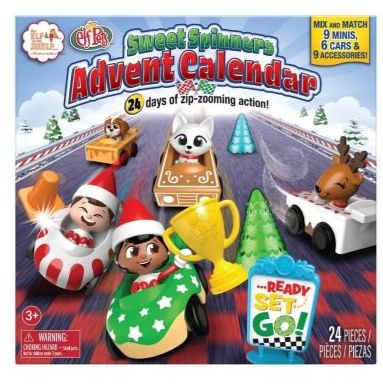 THE ELF ON THE SHELF® SWEET SPINNERS ADVENT CALENDAR