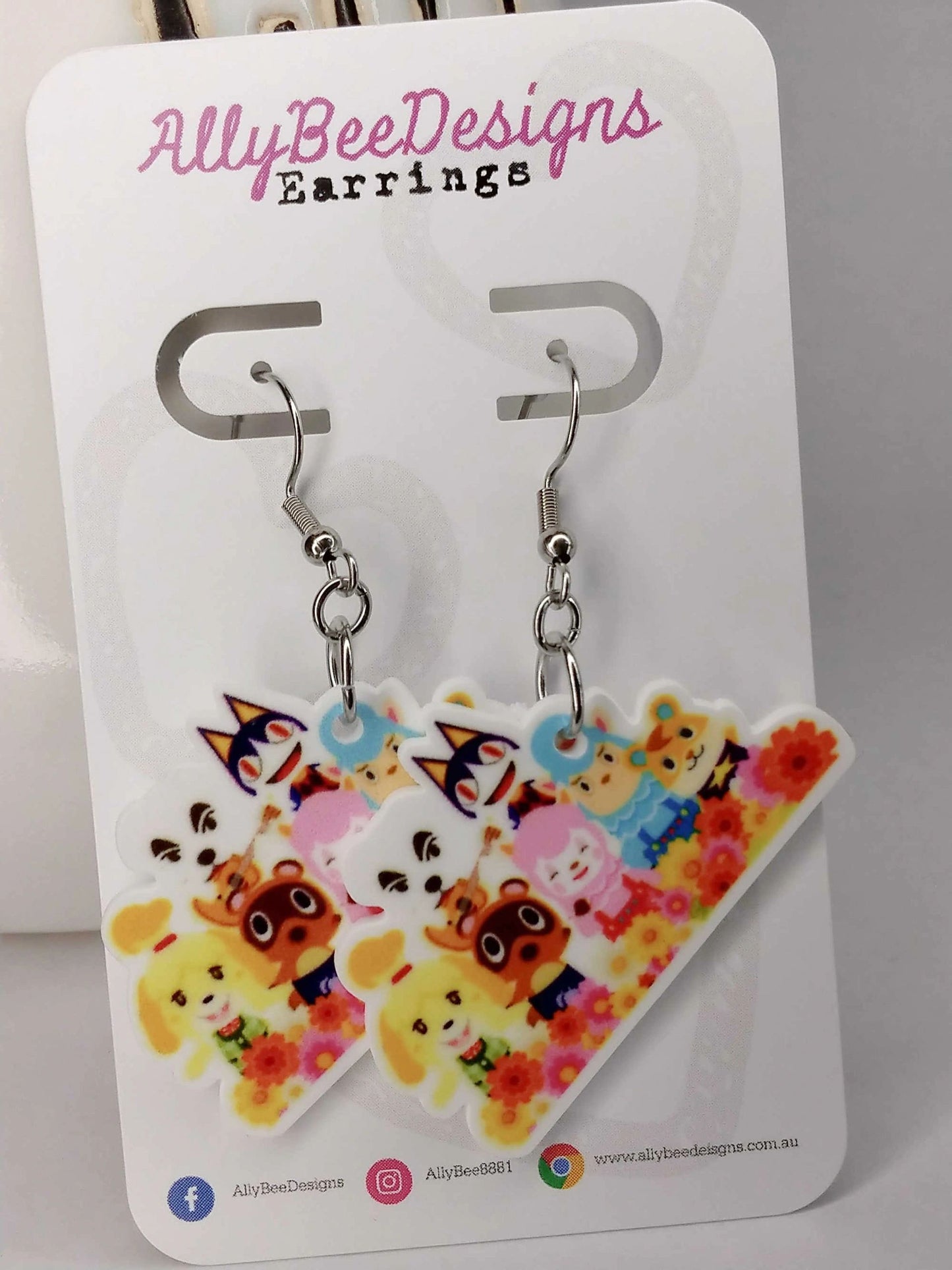 ACNH Game Themed Novelty Earrings