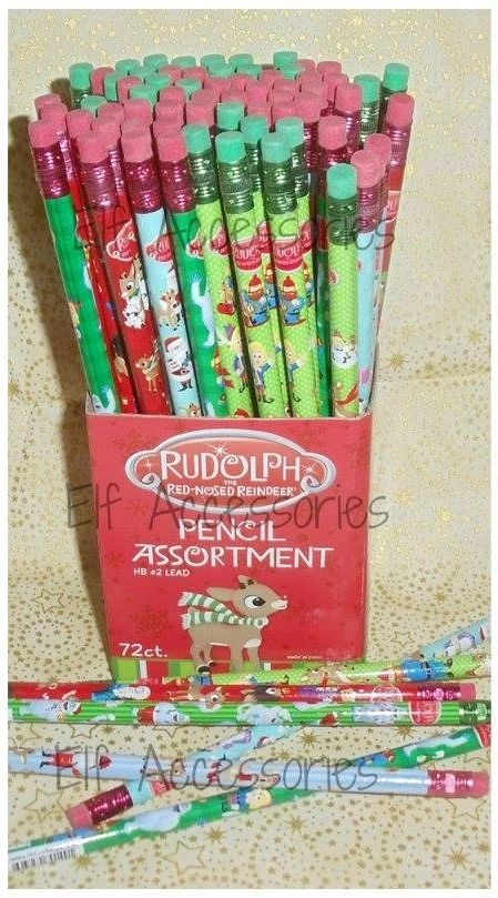 Rudolph the Red Nosed Reindeer pencils