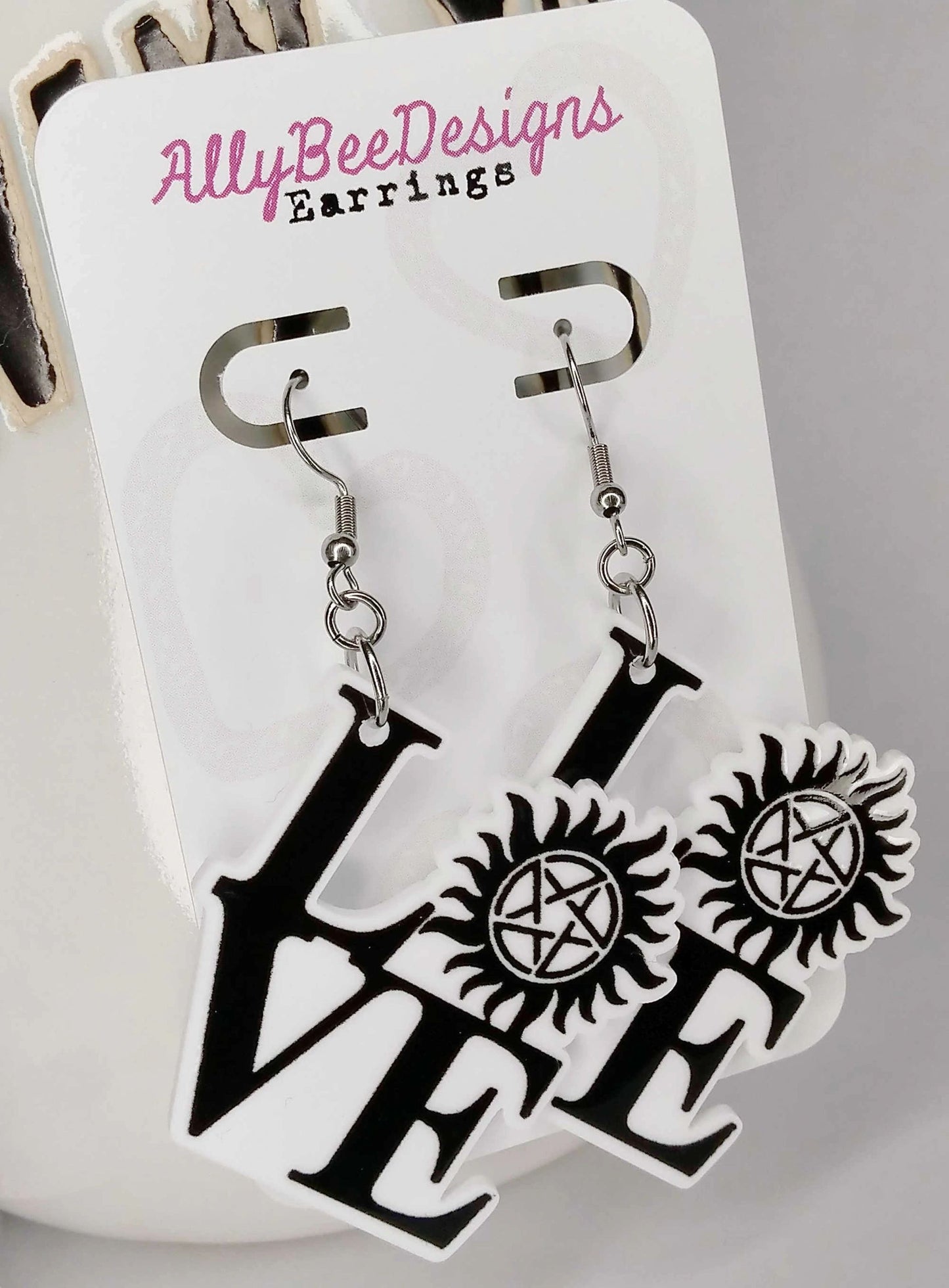Fandom - Supernatural Themed Novelty Earrings