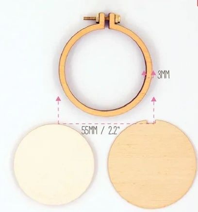 Dandelyne Mini Embroidery Hoops