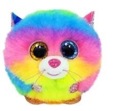 Beanie Book Puffies - Gizmo Rainbow Cat