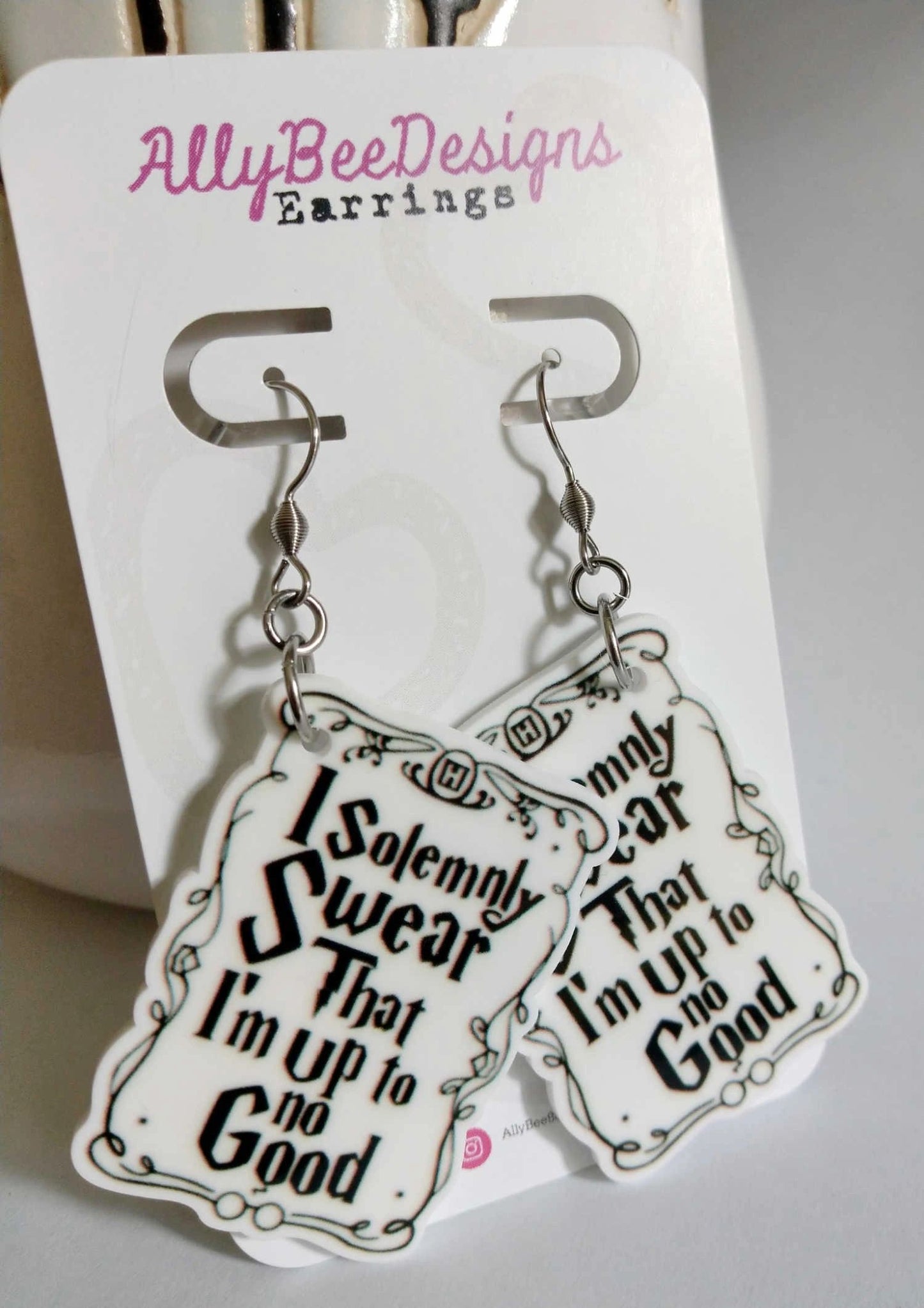 Novelty Themed Dangle Earrings - Game, Movies etc