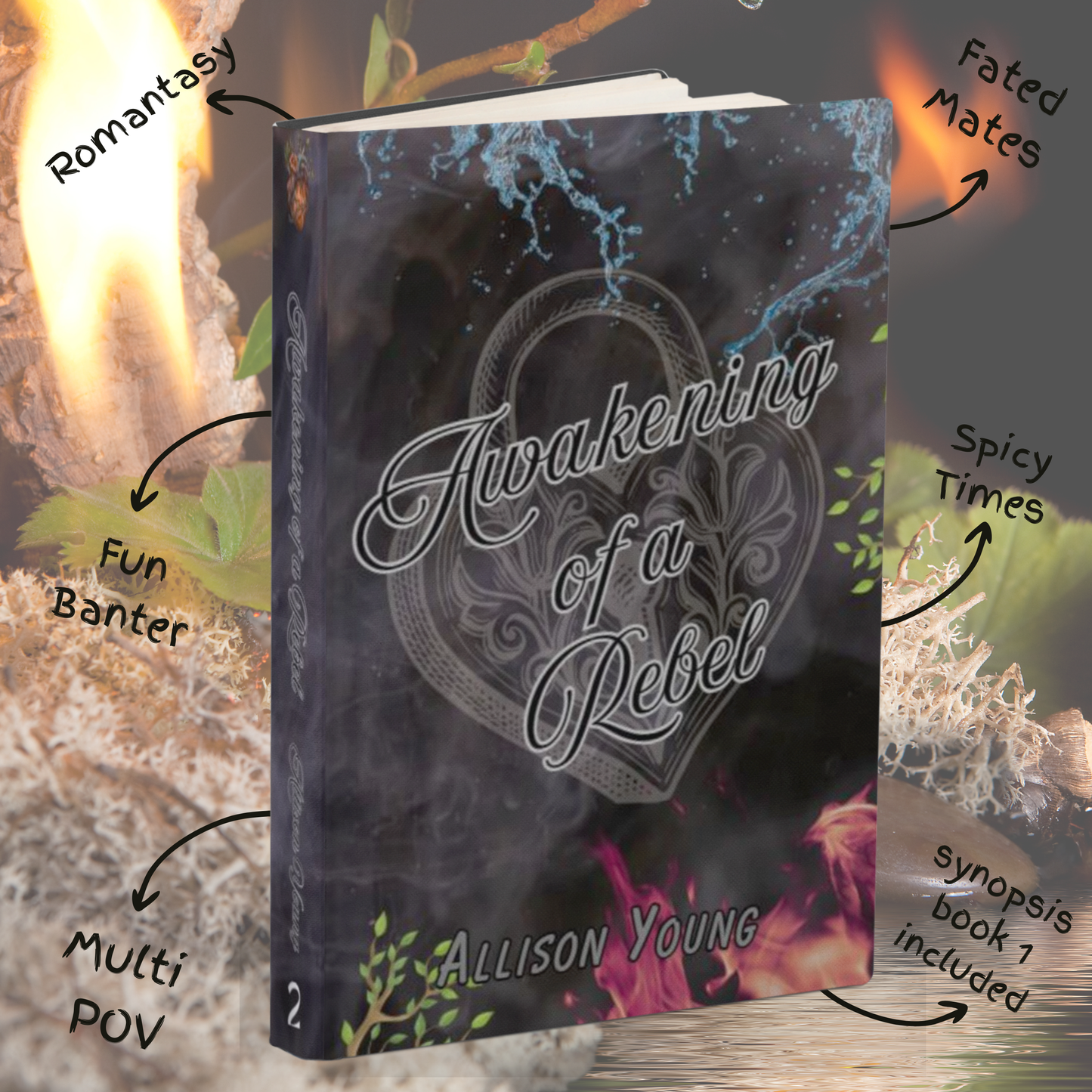 PREORDER Awakening of a Rebel - book two Journeys