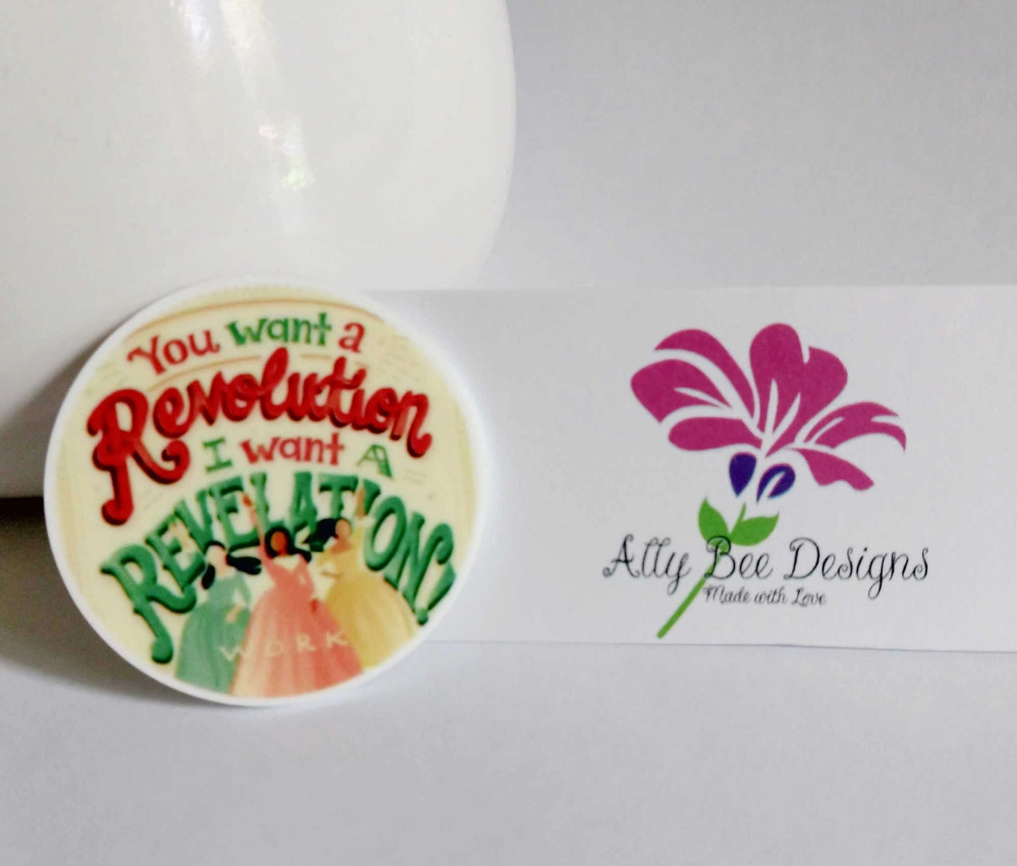 Various Badges - Butterfly pin back
