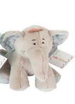 Super Soft Snuggle Elephant with chime baby safe rattle - 21cm