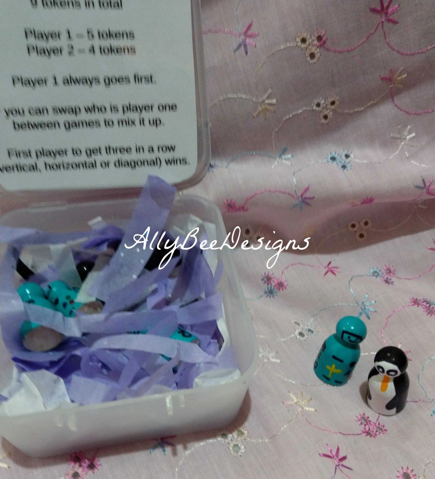 handmade TIC TAC TOE sets