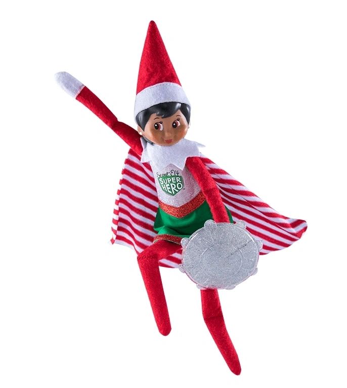 Elf on the Shelf Superhero outfit