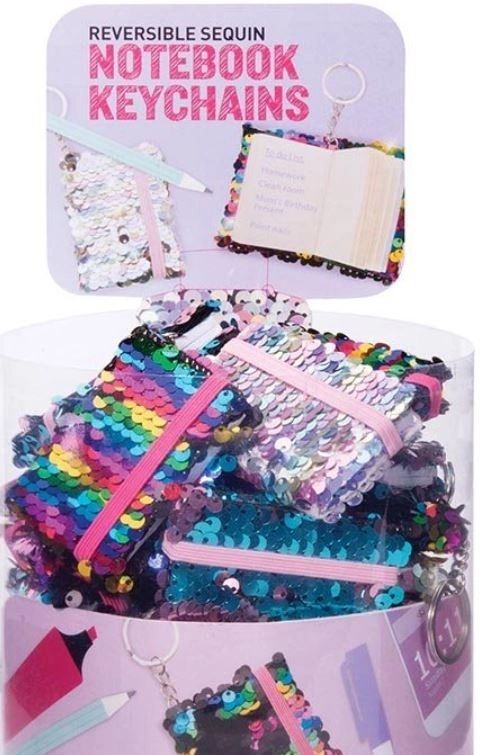 Mini Sequin Notebook