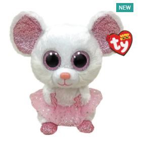 Medium Beanie Boo - Nina Mouse