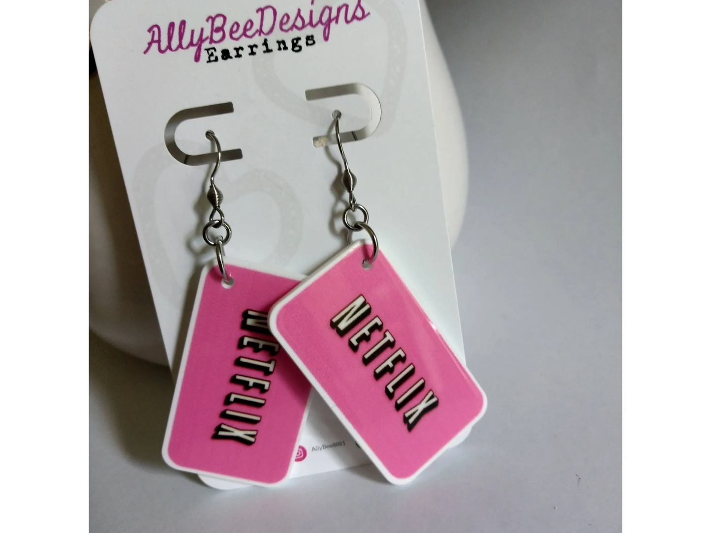 Novelty Themed Dangle Earrings - Game, Movies etc