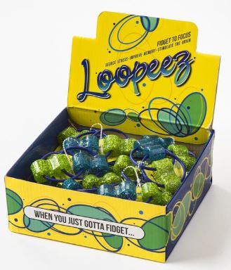 Loopeez the Multi Colour Fidgit Toy