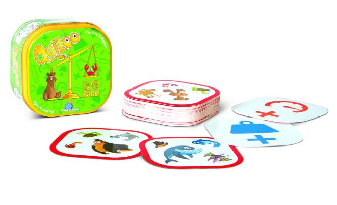 QuiZoo card game for kids