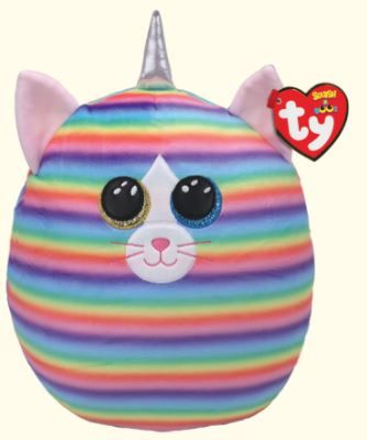 Beanie Boo - Beanie Squish - Heather Cat -33cm including horn