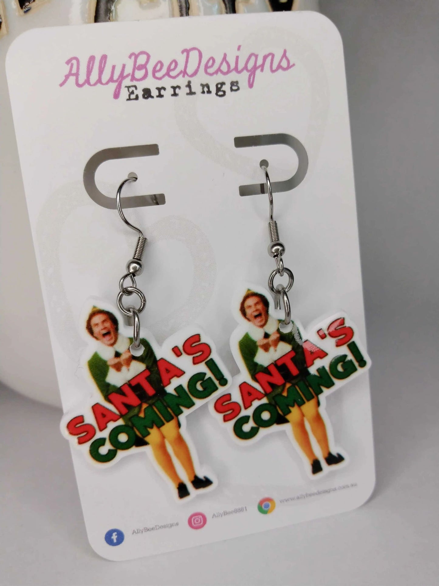 Christmas Themed Novelty Earrings