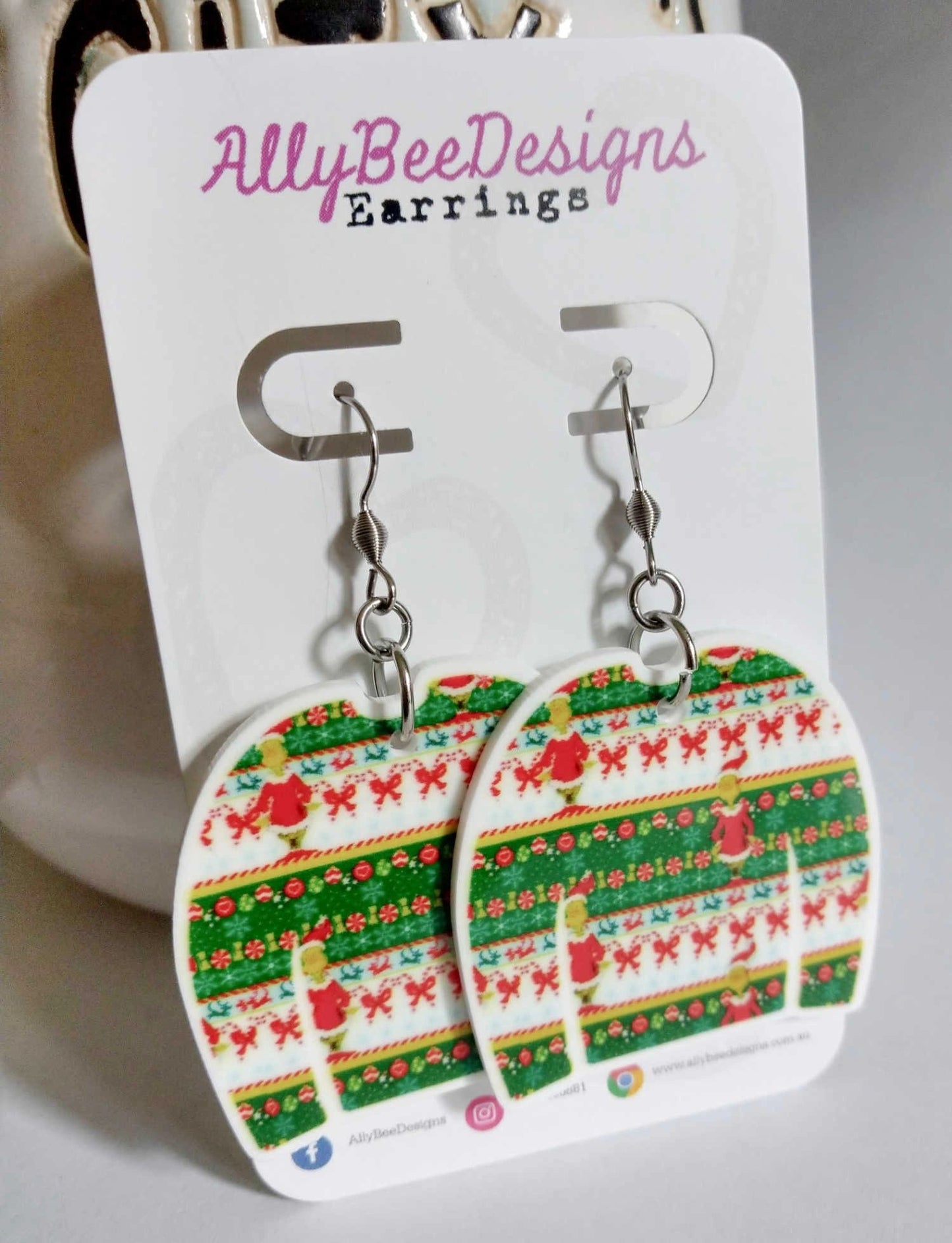 Christmas Themed Novelty Earrings