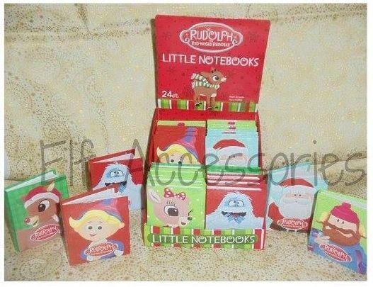 Rudolph the Red Nosed Reindeer mini notebooks