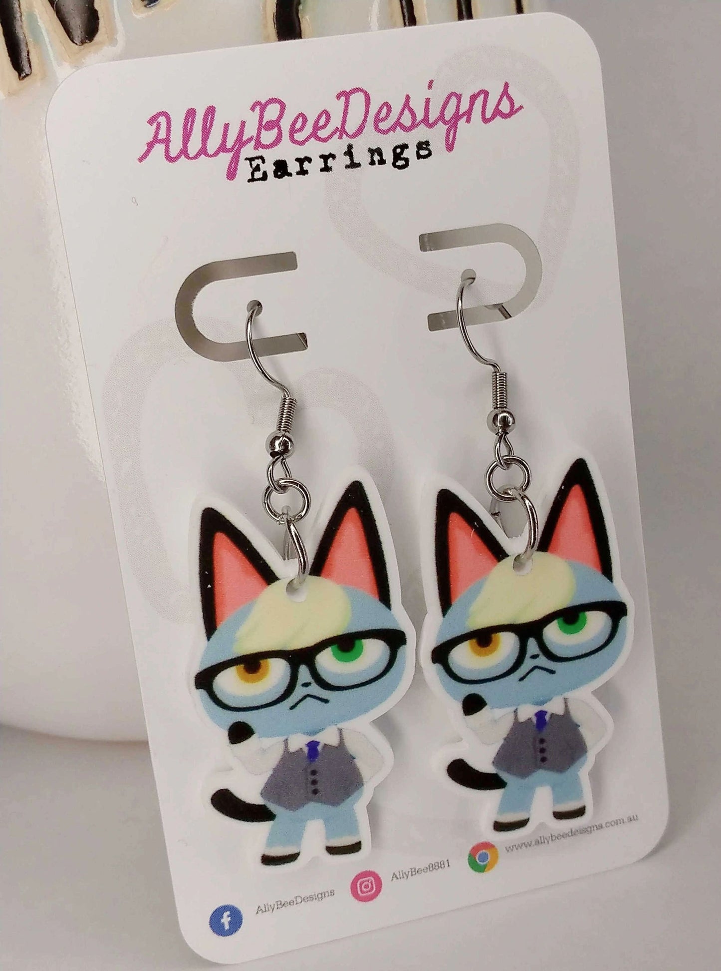 ACNH Game Themed Novelty Earrings